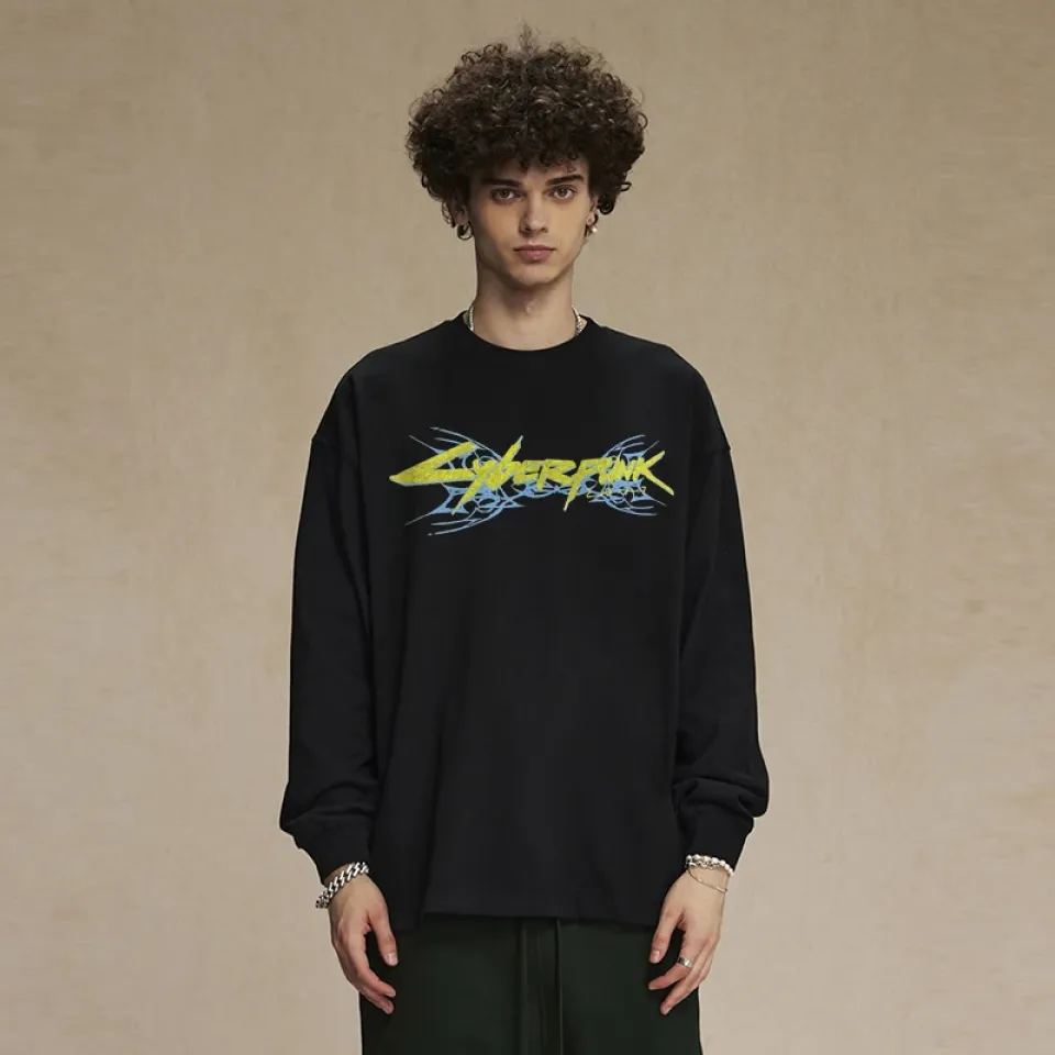 Anime Duo Cyberpunk Graphic Sweatshirt Se008d66d633f4ad2a9b138d269394e83R 26f0949a