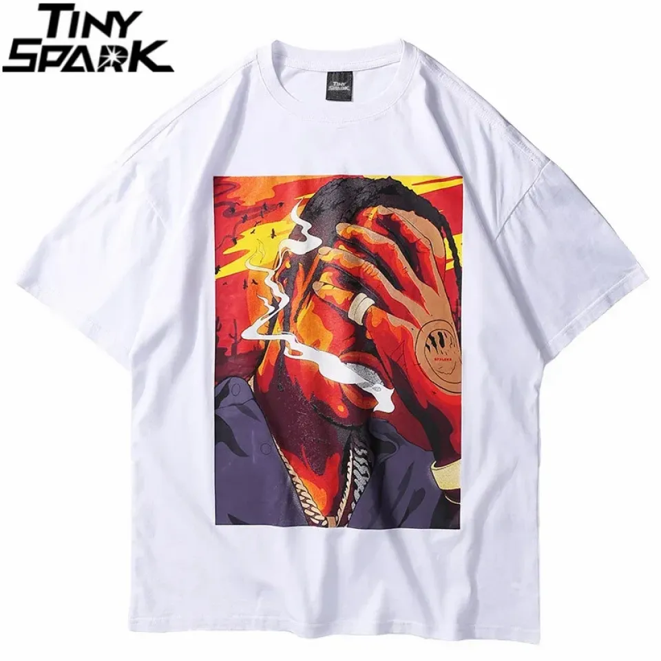 Abstract Portrait Graphic T-Shirt S300351b434494f76b725fe3a61ae3564f 27ee0a35