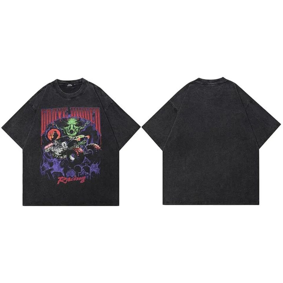 Racing Grave Digger Powerful Graphic T-Shirt Sf3995b0acd644e5fabac6eb3128120130 28cebecb