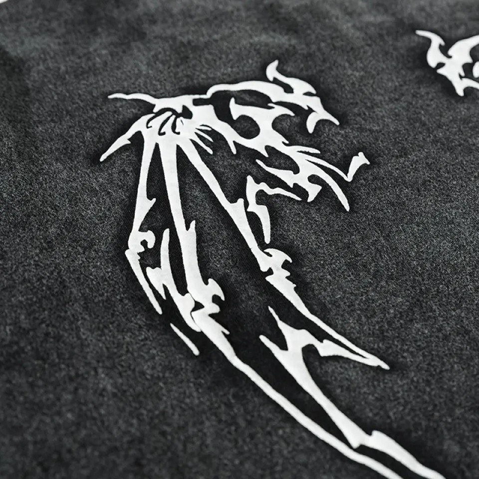 Devil Wings Skeleton Graphic T-Shirt S9e1c82b244514e758bd2b6dc68c16899F 2af6af79