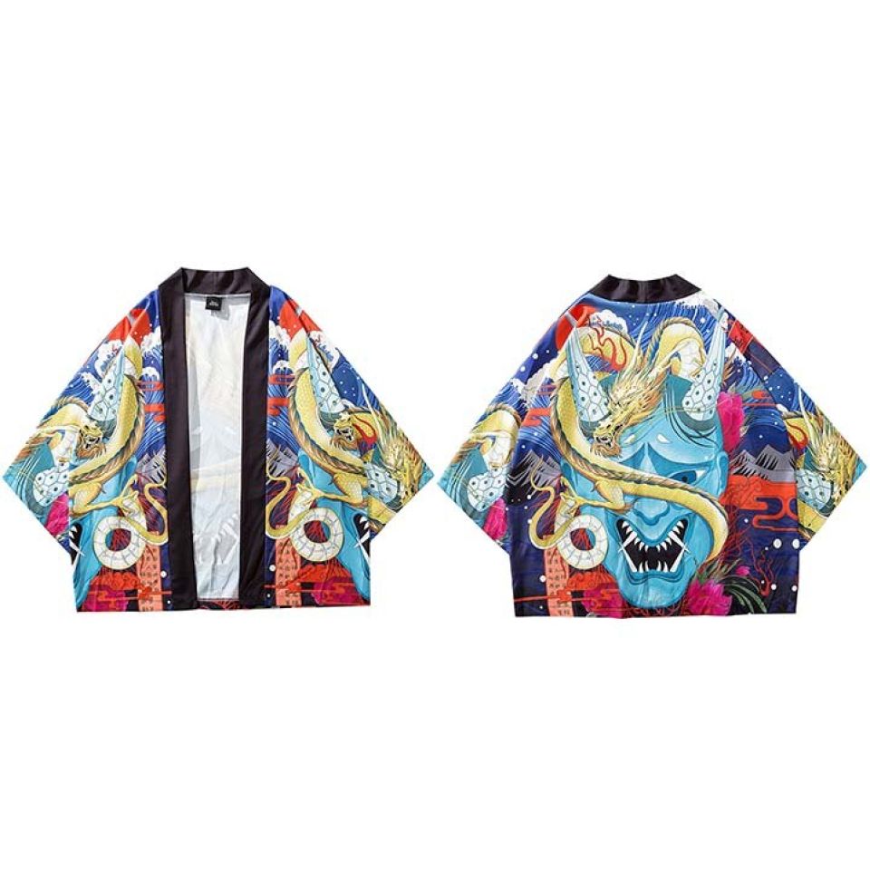 Scaly Dragons Poly-cotton Cropped Kimono Hb027735b2e3948d188fca872560f37779 2c433793