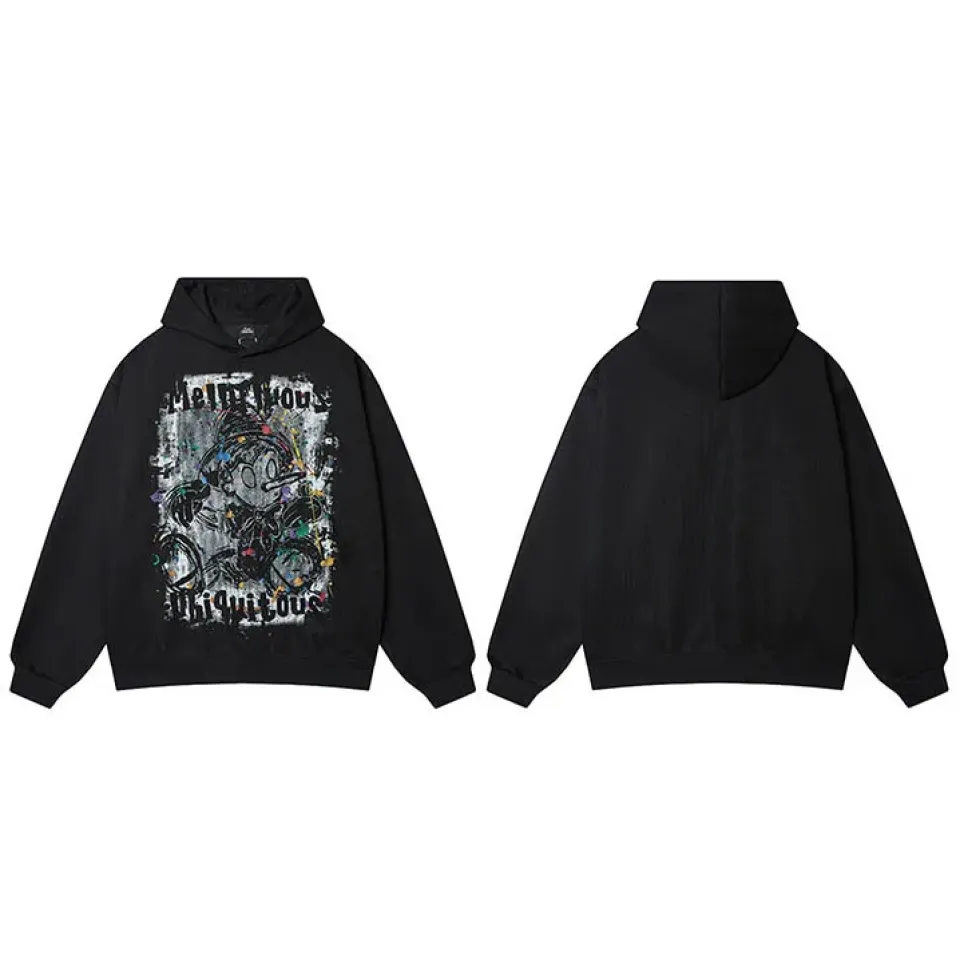 Paint-Splatter Character Graphic Hoodie S7ef28180a8bc4fe1a729778465ff9fd0L 2c76ffa9