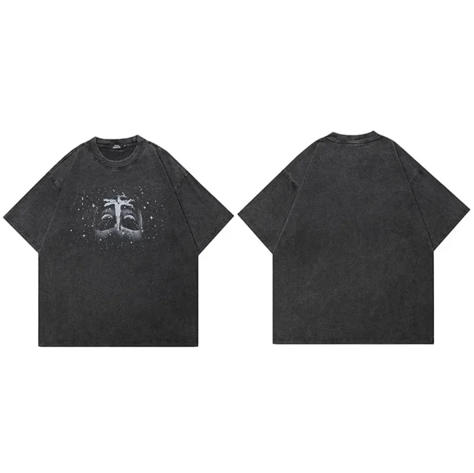 Faded Mask Graphic T-Shirt Sb894d7ecde184d0ea450116a13372062p 2e9951e8