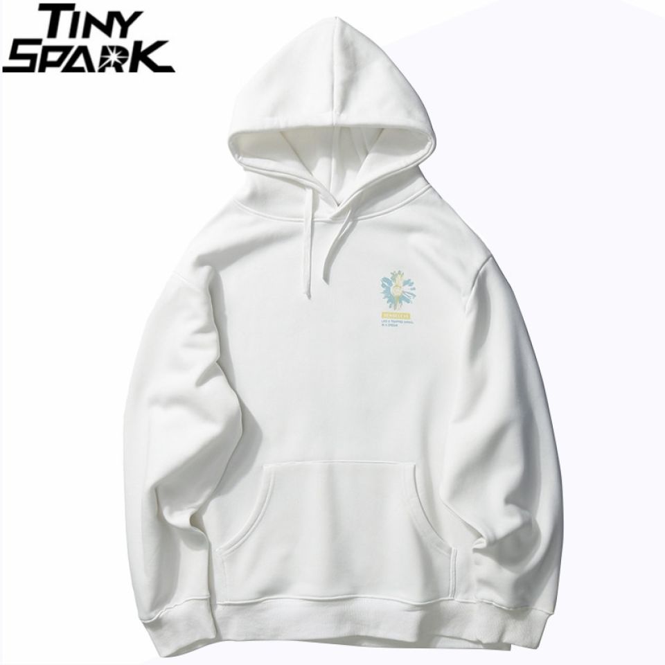 Chrysanthemum Print Hoodie H4e3cbaddc7a44a6bb840c05551d329d4x 314f5010