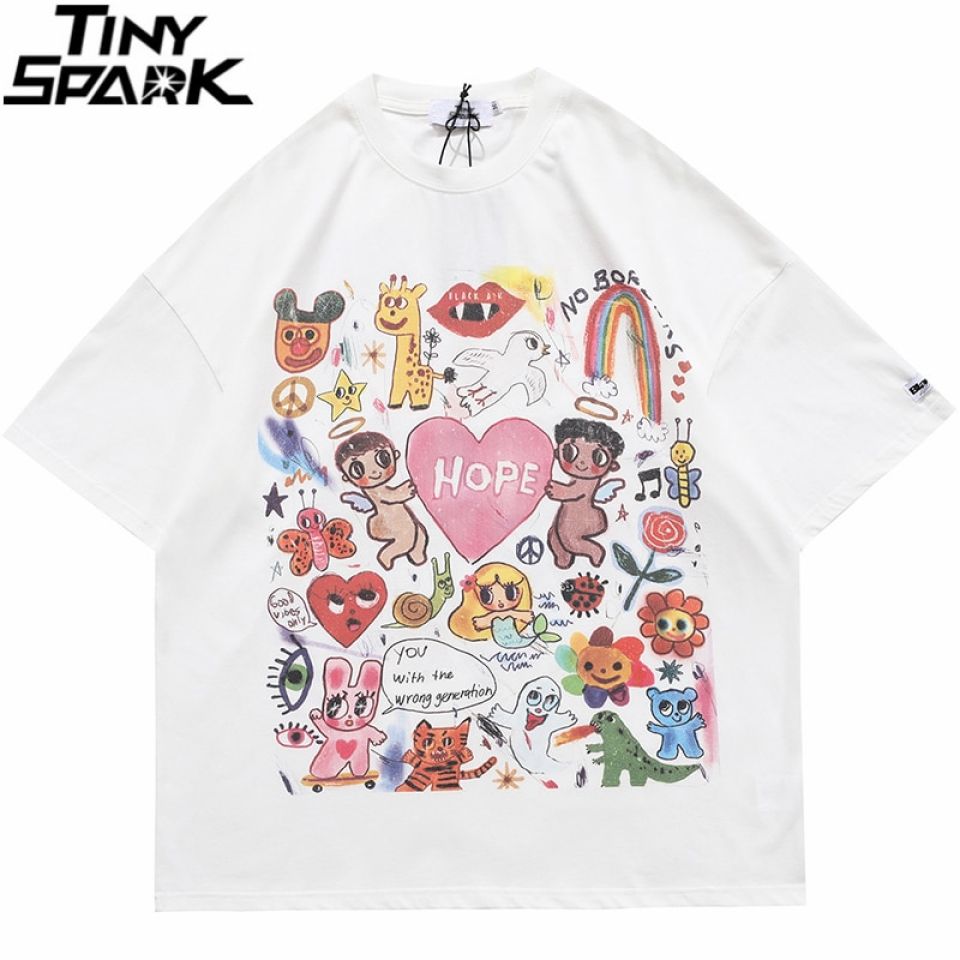 Crayon Art Graphic T-Shirt Hae9cdec8fc3a44ecaa6e717b0c0caaaeZ 328affa2