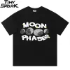 Moon Phases Graphic Print T-Shirt Sad15150c0fd7444e94c0082a97f3870ct 337c1767