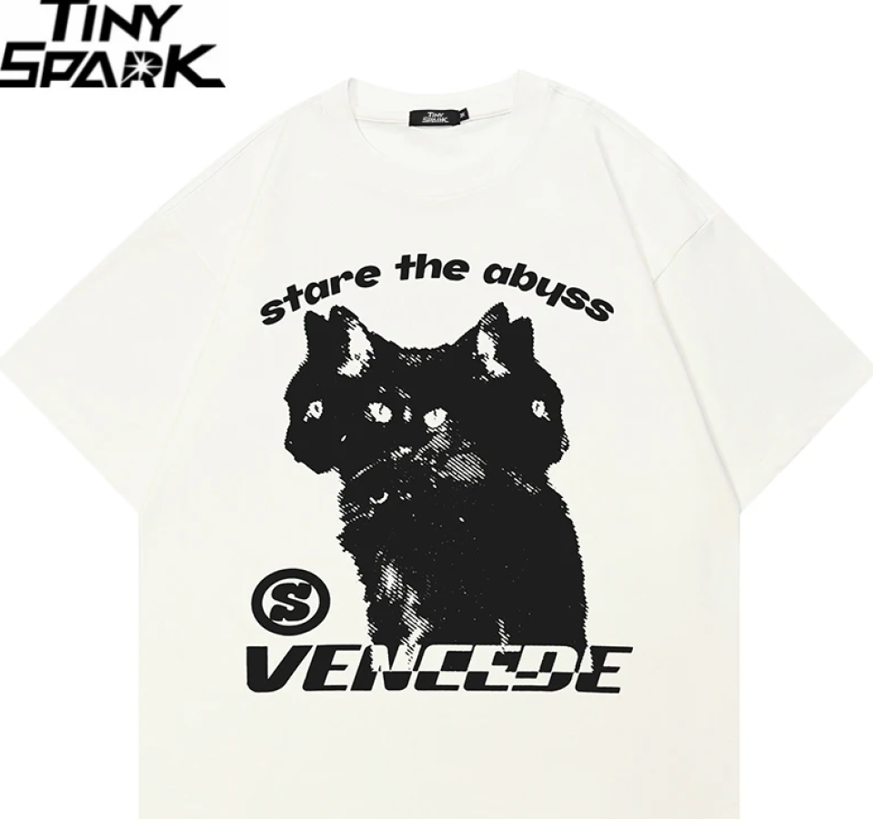 Hybrid Cat Streetwear T-Shirt cb49f93a 0981 4e03 9b6d f993a23671fc612198 34cc1510