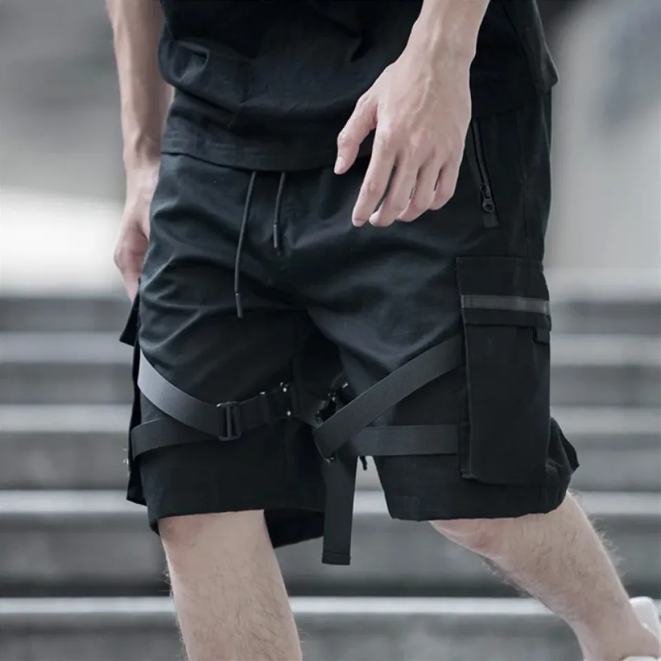 Black Military-Inspired Summer Shorts S9ae478317b114640a36d54082a0d9784y 35782bcb
