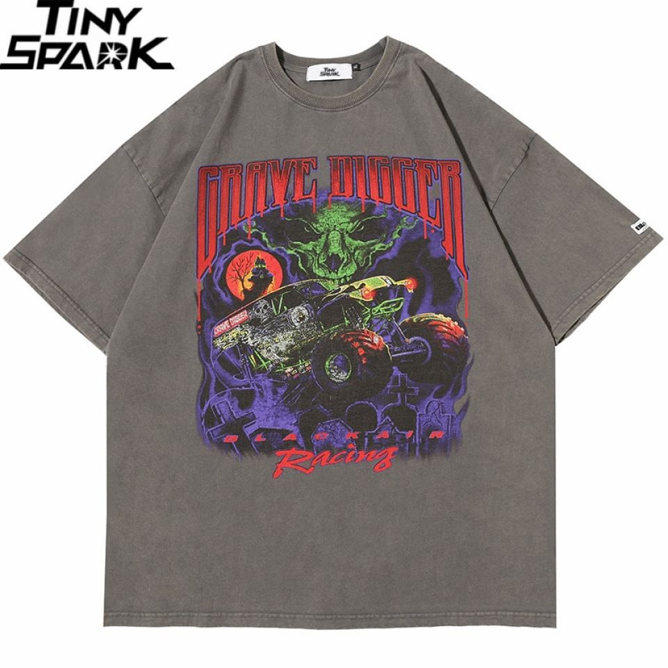 Grave Digger Washed Cotton T-shirt 8 Grave Digger Washed Cotton T-shirt H43bfd708420b4511954452833c15ff12f 36f06d53