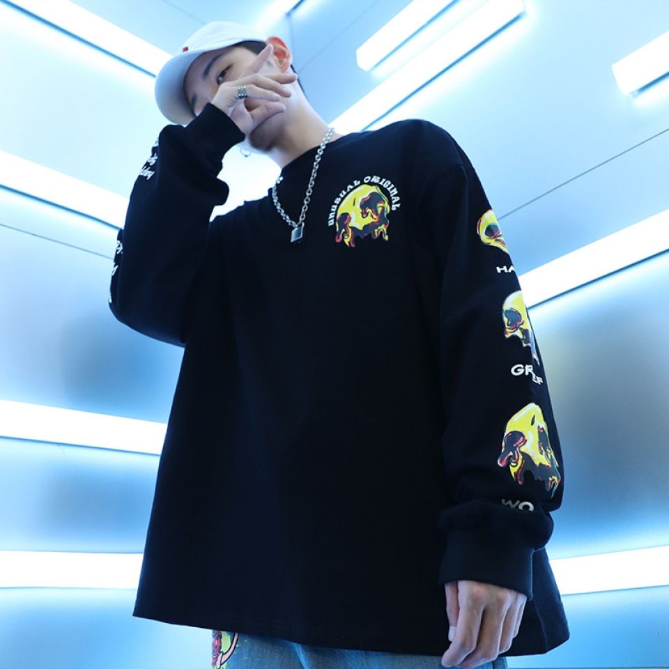 Unusual Mask Print Sweatshirt H49eab7e83eb044ccb967f4507ac0f990F 367be140