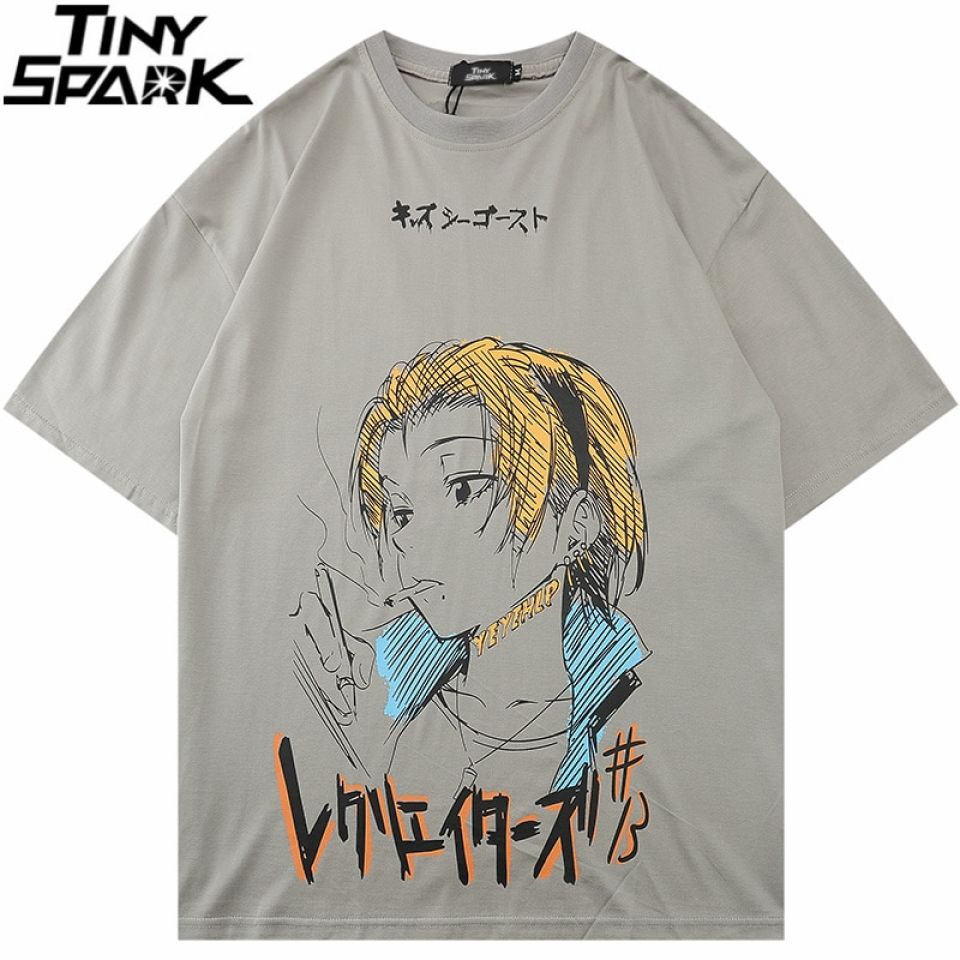 Anime Boy Kanji Print Graphic T-Shirt 4 Anime Boy Kanji Print Graphic T-Shirt He1607290310646e1ae9774b7ae771ae8O 36f0ad3c