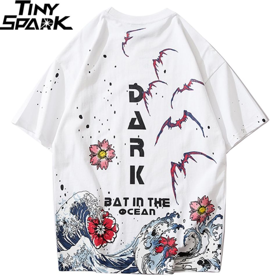 Dark Bat In The Ocean Cotton T-shirt H2147b681cea0436fa7d6b7b500b3c60d1 386ceb2c