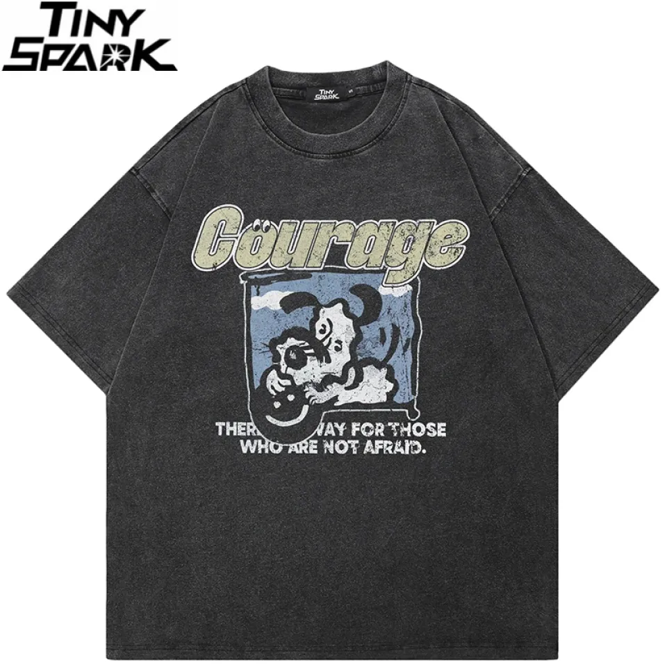 Vintage Distressed Courage Dog Graphic T-Shirt Sa2d85269a0bd4a748b1b59e34c5bfa79g 381cceb3