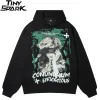 Grunge Blindfolded Girl Graphic Hoodie S24c9452cdb004012a0f36c562d3de2f1e 3b19e484