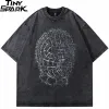 Faded Black Spiny Mask T-Shirt S40e00f49a1b0452ea0e709e48436d44co 3b40b225