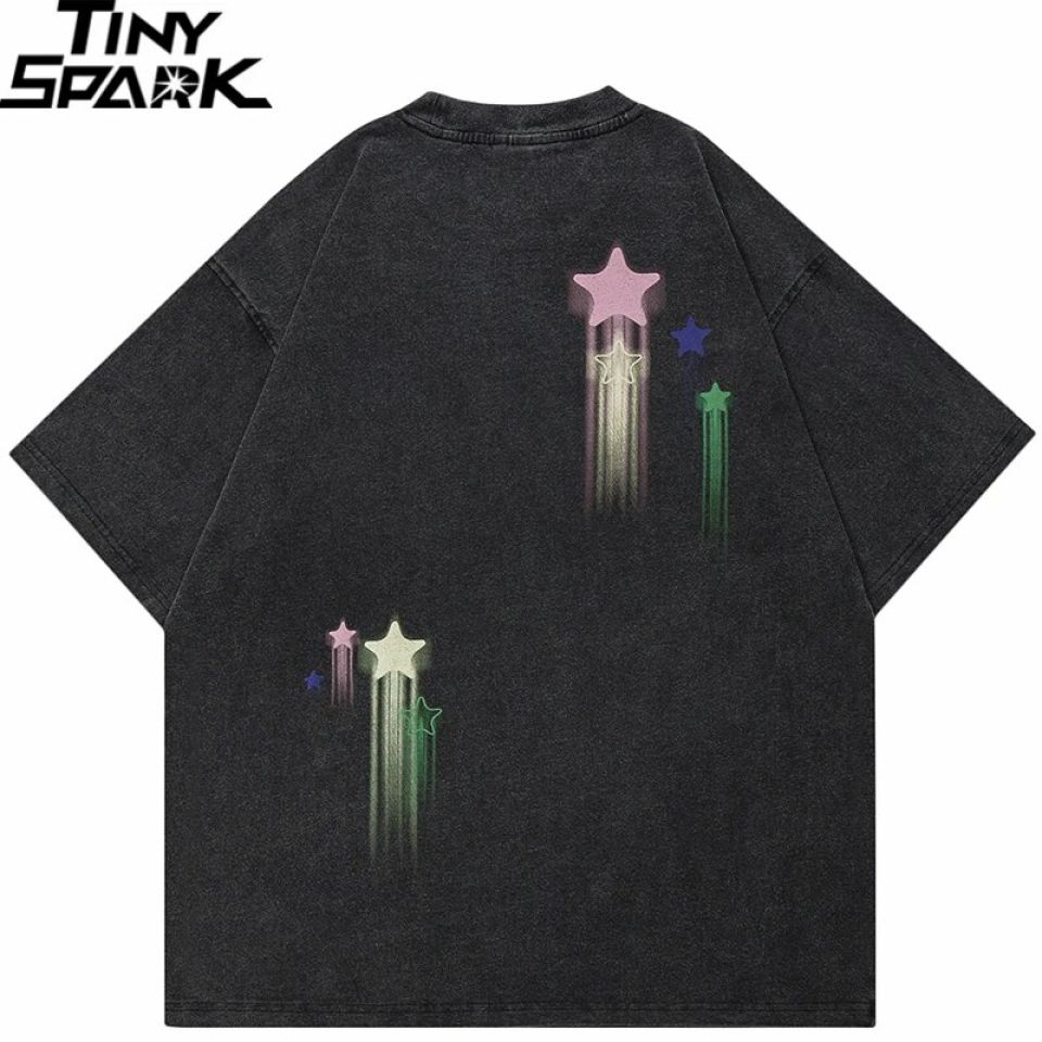 Cartoon Graphic Shooting Star T-Shirt Sf137fd0919cd427d9e7c444eeec7ff5d4 3b6ba75c