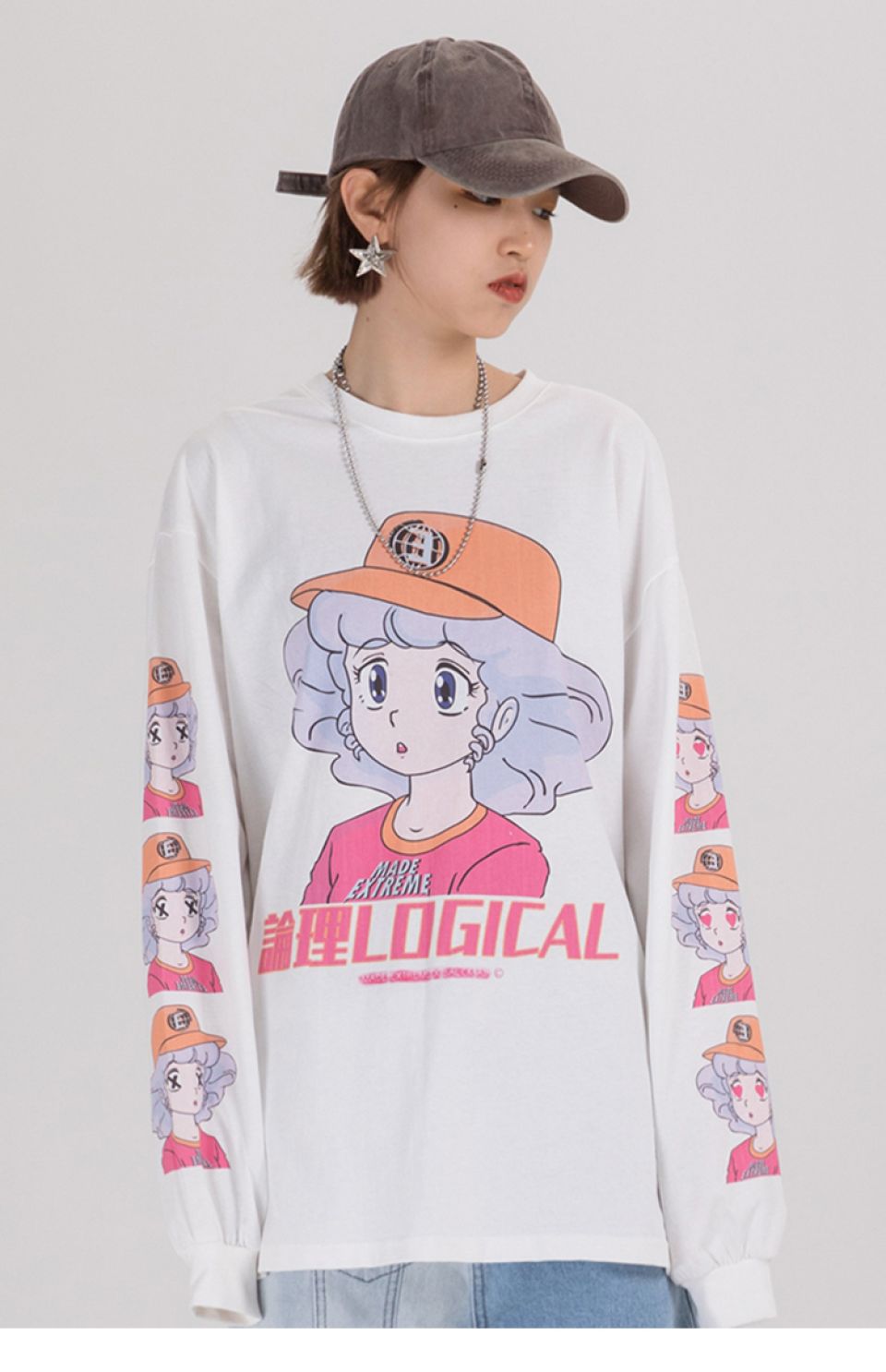 Japanese Cartoon Gal Print Sweatshirt Hc816ceed5e21457181cef6233a6c6178y 3e20c759