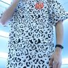 Colorful Leopard Print Cotton T-shirt He750f2182fdc468cba875234ea31b85af 40cf43cb