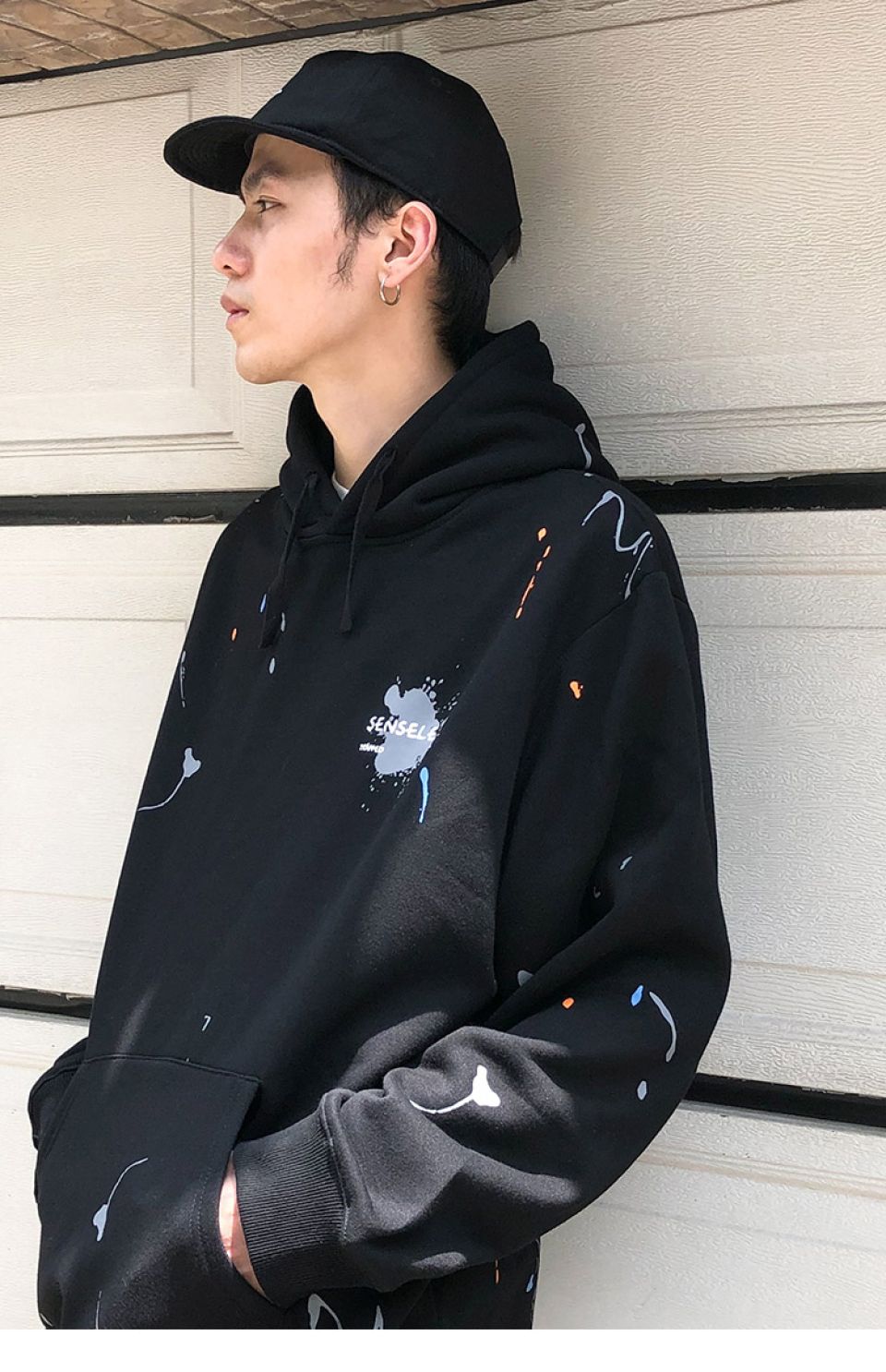 Splash Sweatshirt Hoodie Hf41cf68df87b4d629db55d16811c51beF 405b3f98