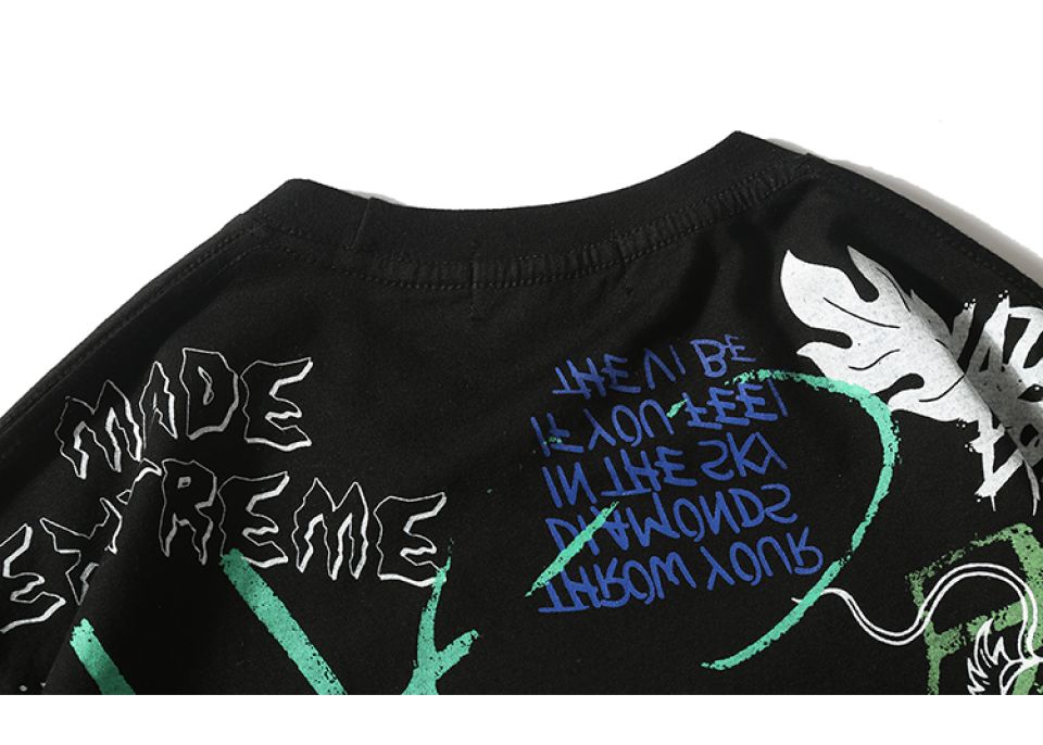 Graffiti Streetwear Print Pullover H87736a924968426ca3a447961c6cd8c1a 4142502b