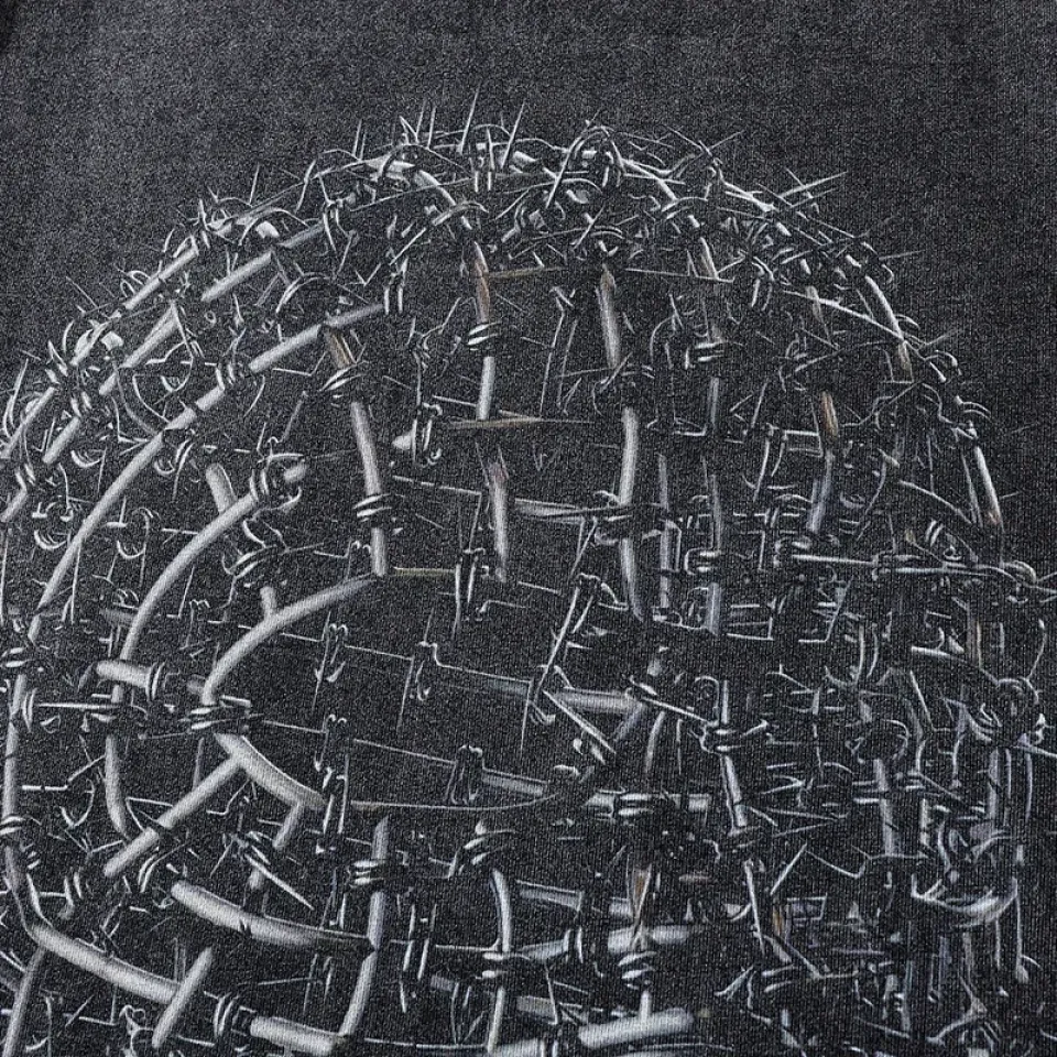 Faded Black Spiny Mask T-Shirt S6b98746fae92414c9b82378722e31447Y 41006cd0