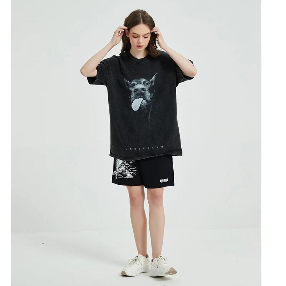 Funny Doberman Dog Graphic T-Shirt Sdd5beb6ad02d45a89fa57b48104346e35 4191d2c2