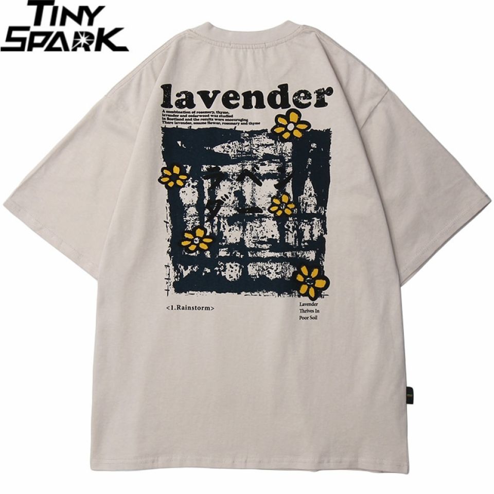 Lavendar Floral Sketch Graphic T-Shirt H5f4483e71e8746ff9a10fb635bdc135e8 42012fc1