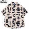 Hand Evil Eye Graphic Hawaiian Beach T-shirt S99aff384f248413daed71dc54db633e3I 424de4e4