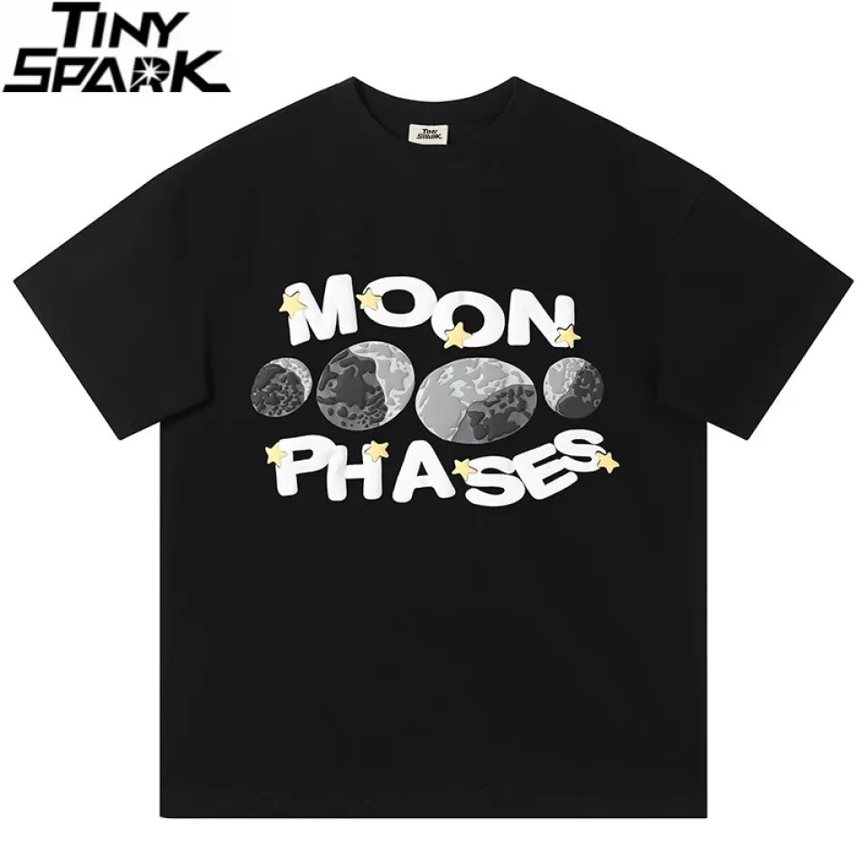 Moon Phases Graphic Print T-Shirt Sad15150c0fd7444e94c0082a97f3870ct 42bd547d