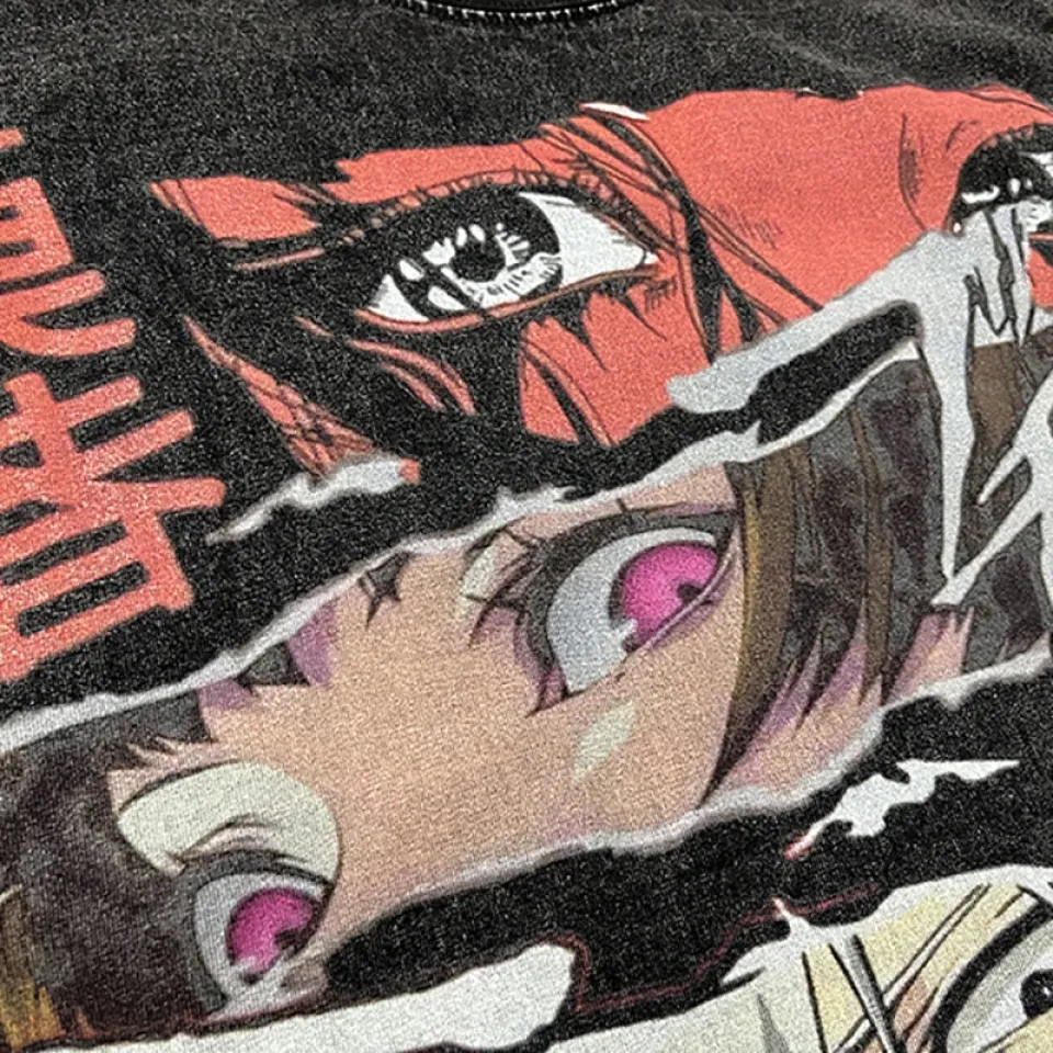 Japanese Anime Cartoon Graphic T-Shirt Saf92444dd6ba44c4b18f4ea376b0c2923 42ed2dbc
