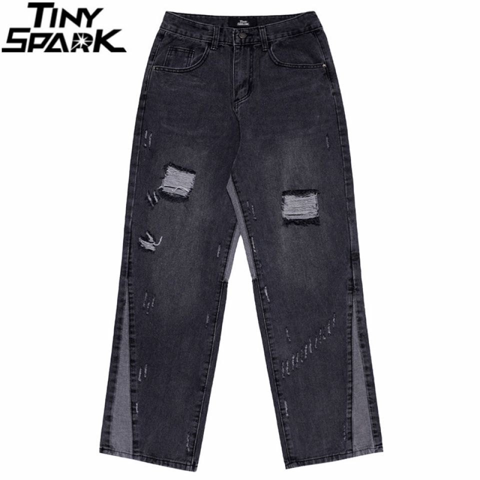Distressed Jeans With Slits Sd2b9d0109c4545e6b3ab8a9738c13940M 44c59afe