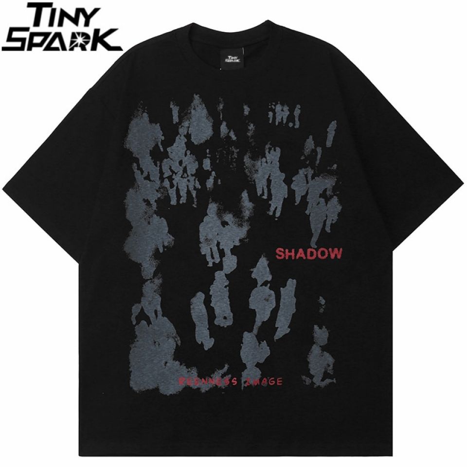 Smudged Shadow Graphic T-shirt Sed8668c72c2a493bb1b20b60e71f8446o 446f2325