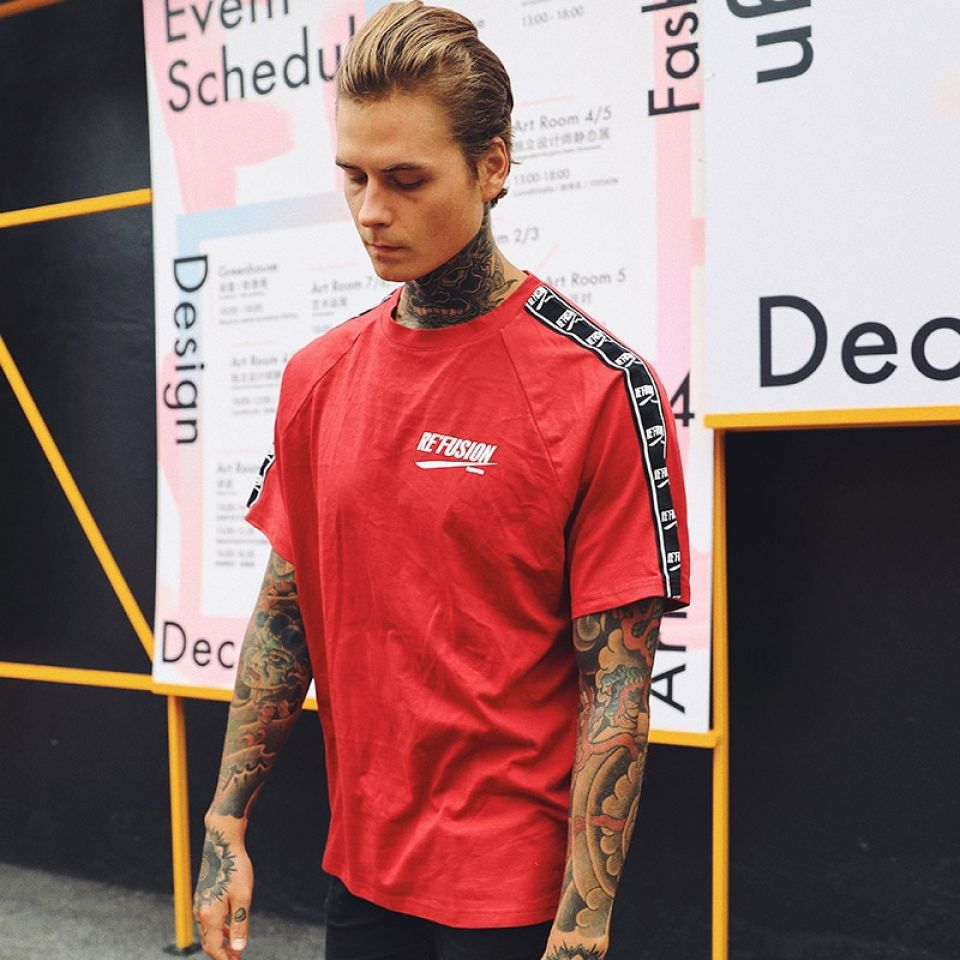 Sports Wear Cotton T-shirt H87a62eb0e2304b37a8544be7ba1b79a9F 453bae9d