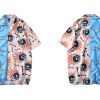 Half-n-Half Fire And Skull Poly-cotton Shirt H927b4c283cfc436b94768a29ab93a3cel 45e2e51d