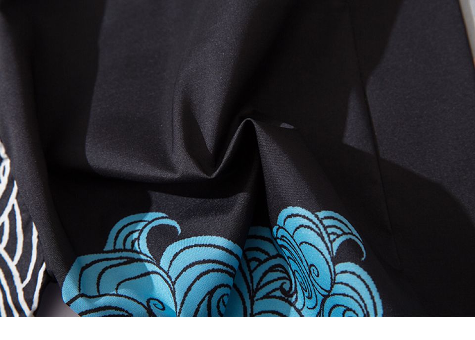 Japanese Lone Samurai Jungle Print Kimono H3e5c91a57321491296a83302f6ed2606J 464793f3