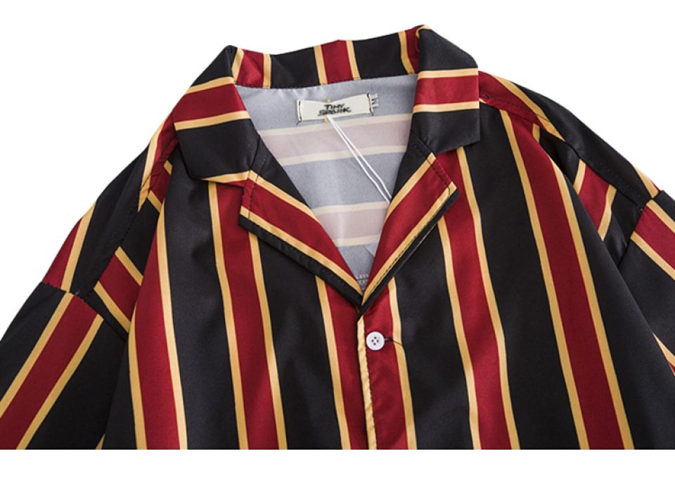 Retro Striped Shirt HTB1bv6vSQzoK1RjSZFlq6yi4VXae 478feaa7