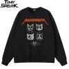 Black Energy Edgy Cat Faces Graphic Sweatshirt S8b32a660fdfa40b49965a7b2cb0592e2I 477261d4