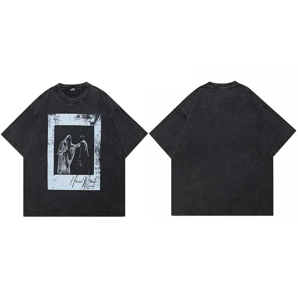 Retro Picture Graphic T-Shirt Sdedcd118a3f1465e8f2e743b6102d135i 475684a6