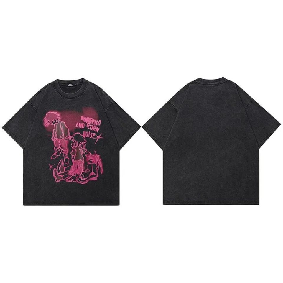 Anime Fluidy Figures Cartoon Graphic T-Shirt S5aa1c122a7454d658a8cd9de6694359bt 4b7495f3