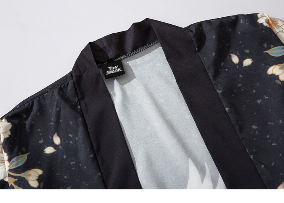 Golden Floral Heron Poly-cotton Kimono Hecb099f220344d0ea297eceb21c339d81 4deee71d