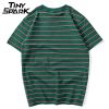 Horizontal Striped Cotton T-shirt H49b3777dd9fb487987484fd0b95d31dfU 4e69ec90