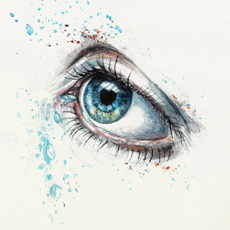 Bold Blue Eye Graphic T-Shirt S58271cdfe3734b119eee014eb4aaf0ffn 4faaecdd