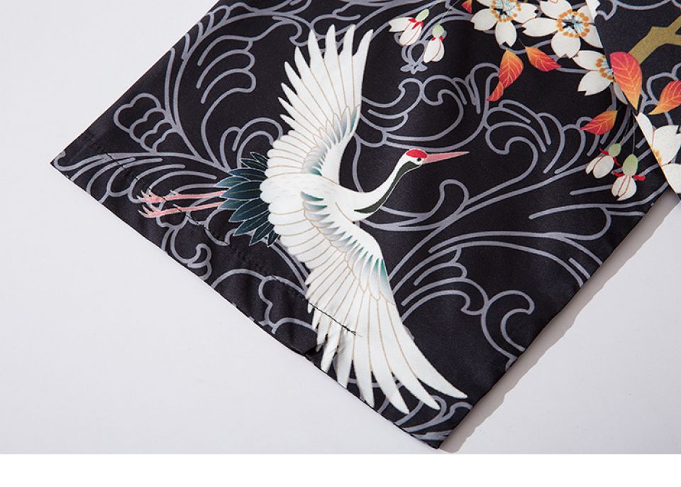 Heron With The Rising Sun Poly-cotton Kimono Heb37c4ed4aff48108f4200f09fbacbc04 50e290f6