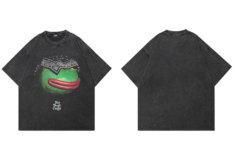 Bandana Frog Graphic T-Shirt S5f2c9796363f4c1fa141ba49294e13bao 50fbdd47