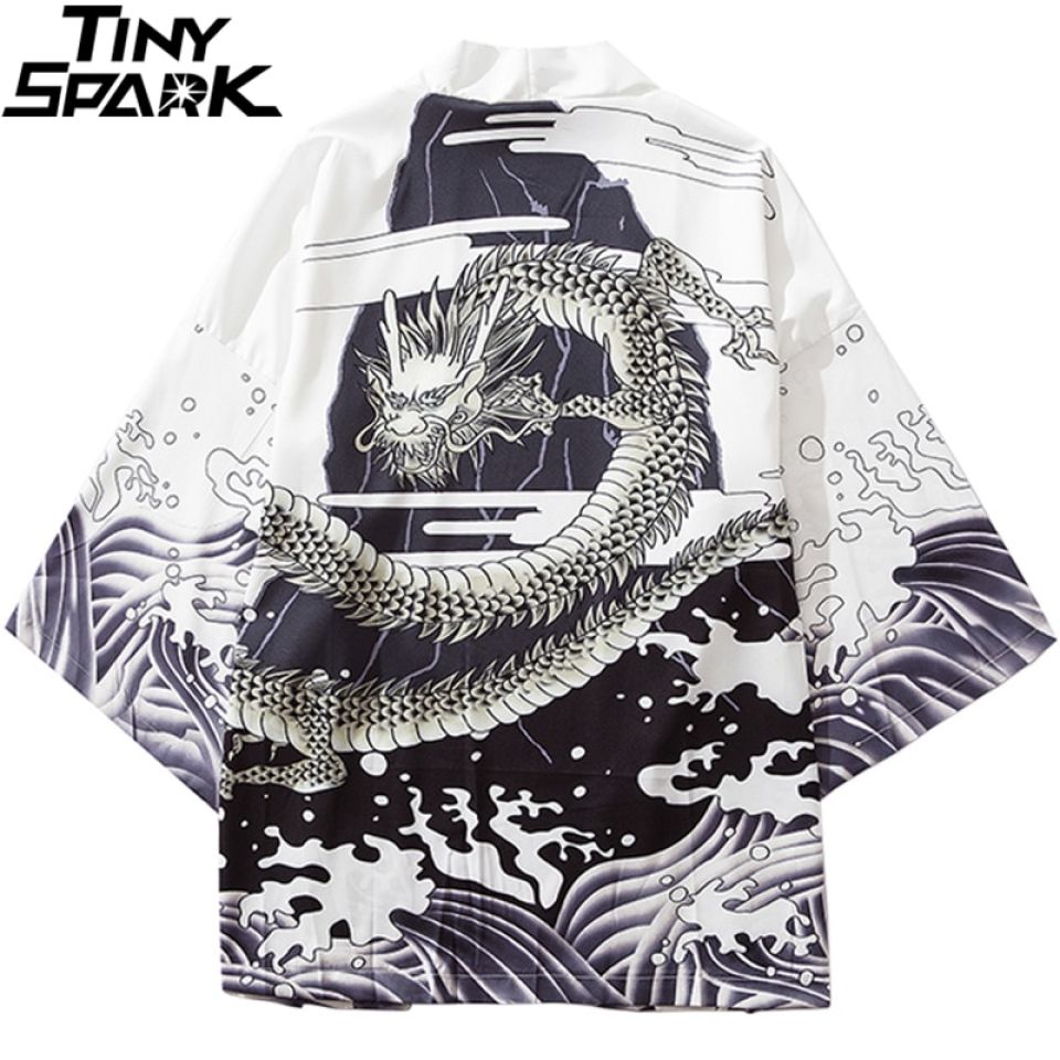 Greyscale Dragon Print Poly-cotton Kimono 5 Greyscale Dragon Print Poly-cotton Kimono H82e3dc4ebacd48f68c9e9a53d37b93d4N 51faf63a