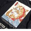 Story Of The Cat And The Fish Cotton T-shirt HTB1uddCaEzrK1RjSspmq6AOdFXaw 5105120f