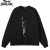 Shadowed Doberman Half Face Graphic Sweatshirt S4e2c133835214352bce89cac24ced55fk 510541ab