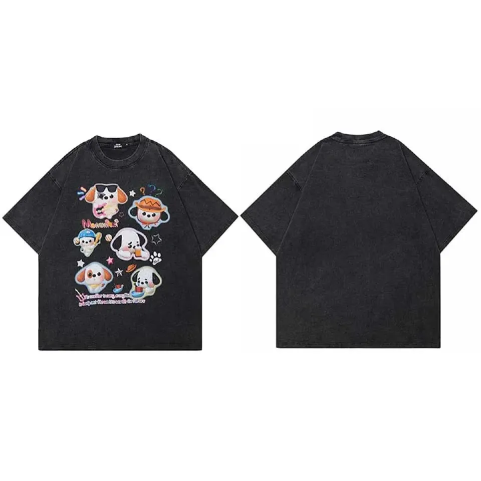 Retro Cartoon Dog Graphic T-Shirt S8eb18d36c91349d1ad66f979268610dde 52b613d0