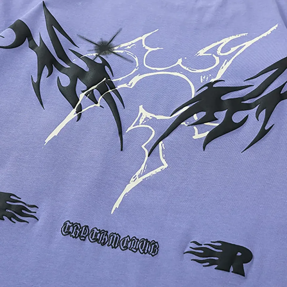 Fire Flame Aesthetic Graphic T-Shirt S90726d493a4946b8a88e47f33043e993O 526b53f9