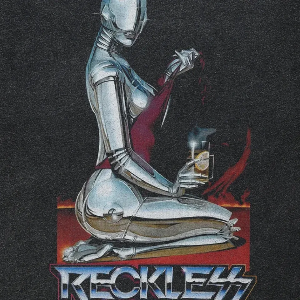 Reckless Love Robot Graphic T-Shirt Sd7d9bb26bdec4156923eda2f8228740fj 55b0dbaf